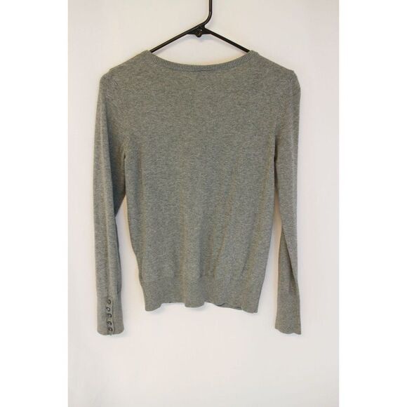 H&M Dark Gray Button Down Cardigan S Sweater - Picture 3 of 4